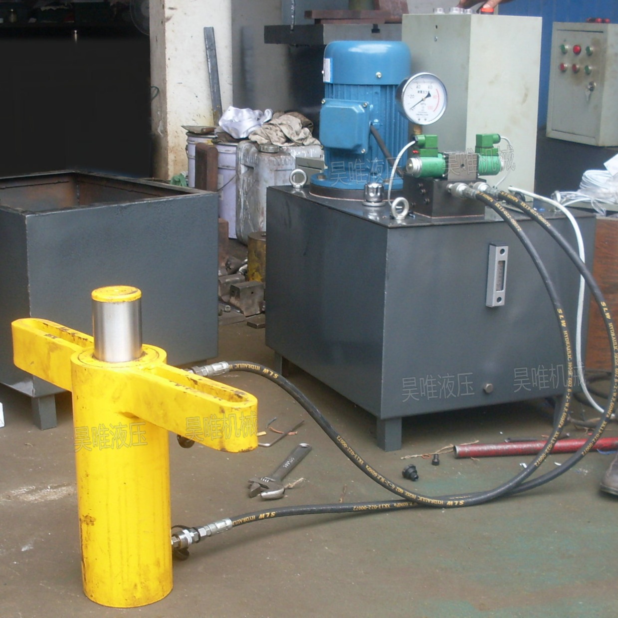 电动升降式轴承拉拔器液压拉马拉拔轮器包夹式小车拉马全自动