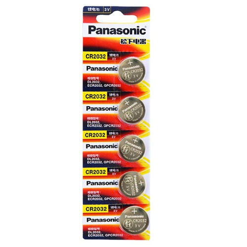 Original original card Panasonic CR2032 button battery CR2025 CR2016 3V car key remote control battery wholesale