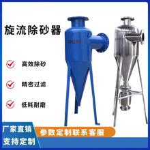 旋流除砂器沙水分离器不锈钢离心式除砂地下井水自动旋流沉沙过滤