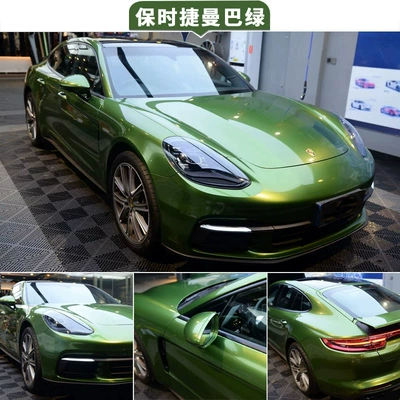 Source Factory Full Roll Ppf Auto Color Change Film - imported-tpu-super-bright-metallic-mamba-green-152-15m-roll
