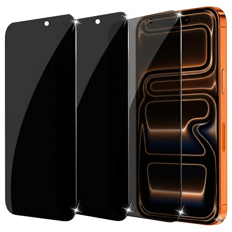 Suitable for Iphone18Promax Anti-Peep Tempered Film, Apple 16 Fully Transparent 17Pm Screen Protector Without Black Edges Suitable for Iphone18Promax Anti-Peep Tempered Film, Apple 16 Fully Transparent 17Pm Screen Protector Without Black Edges