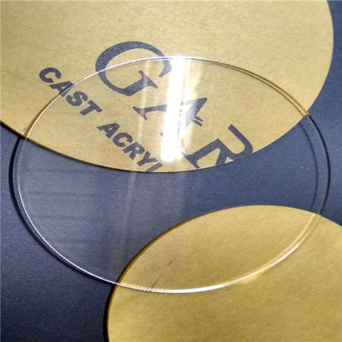 透明亚克力板周边有机玻璃圆片形挡塑料蛋糕托盘钟表面荷花鱼缸盖