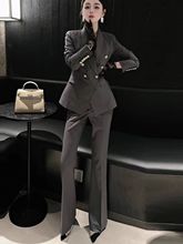 捡漏清仓女装剪标尾单原单外贸春秋时尚西装套装女新款休闲外套