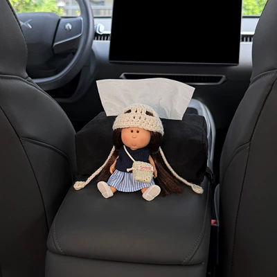 Box, Car Interior Armrest Tissue | Car tissue box/set