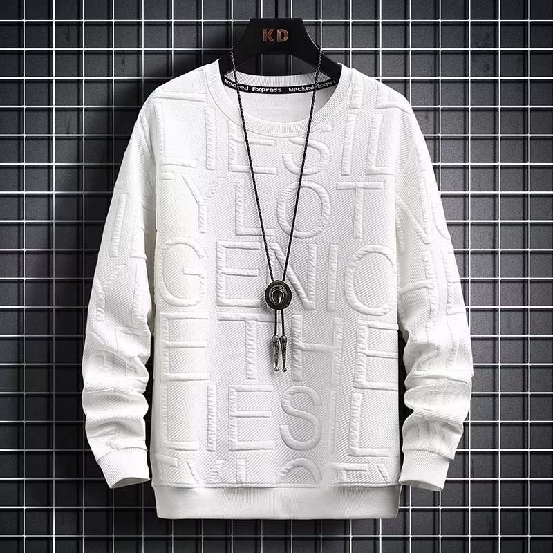 Men's sweatshirt with letters