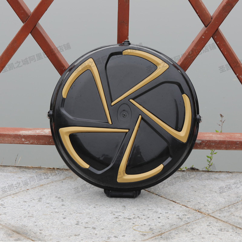 Electric Tricycle Spare Tire Cover, Four-Wheel Vehicle Spare Tire Cover, Caravan Closed Vehicle Rear Tire Shell, Electric Vehicle Accessories