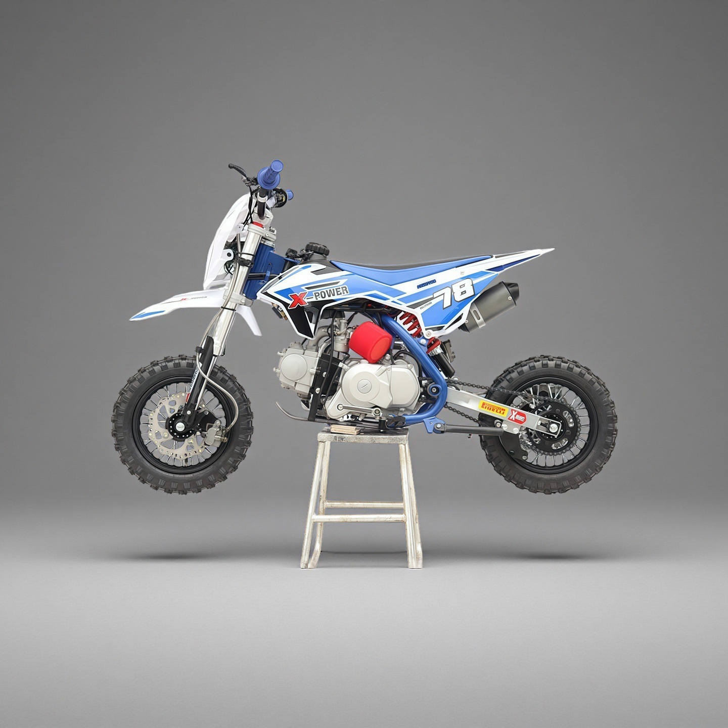 2025新款高速75KM/H越野摩托车110cc四冲程燃油高赛高性能摩托车