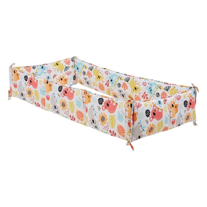Foreign trade export crib baby soft bag anti-knock US Amazon children's bed bag 4-piece cross-border distribution