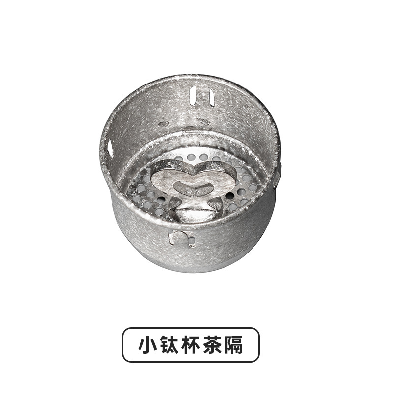 300ml純チタン保温カップ高颜値携帯ポケットカップ高級ビジネス二重ギフトカップ現物卸売り|undefined