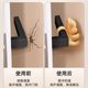 Cute Bear Door Handle Anti-Collision Soft Silicone Anti-Collision Buffer Door Blocker Without Punching Door Bedroom Silent Artifact
