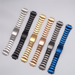 DW5600改造部品316L精ステンレスの四角改造バンド5610を適用して交換バンドを交換する