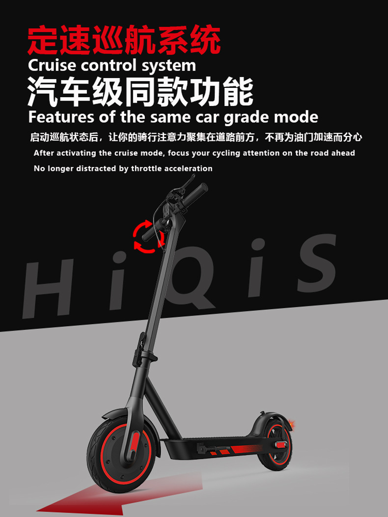 Overseas warehouse delivery of 500W high-power electric scooters 10inch with honeycomb tires, cross-border export to Europe and America from the source factory