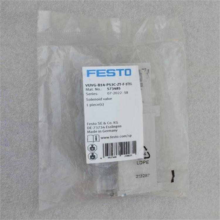 费斯托FESTO电磁阀VUVG-B14-P53C-ZT-F-1T1L(573485)要询价