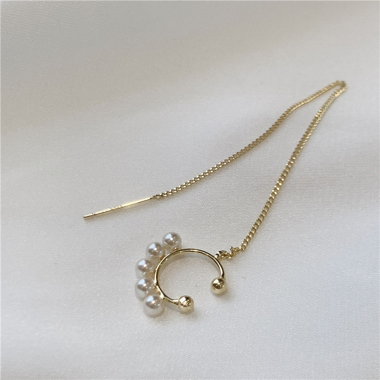 Fashion Geometric Alloy Pearl Artificial Pearls Womenu0027S Earrings