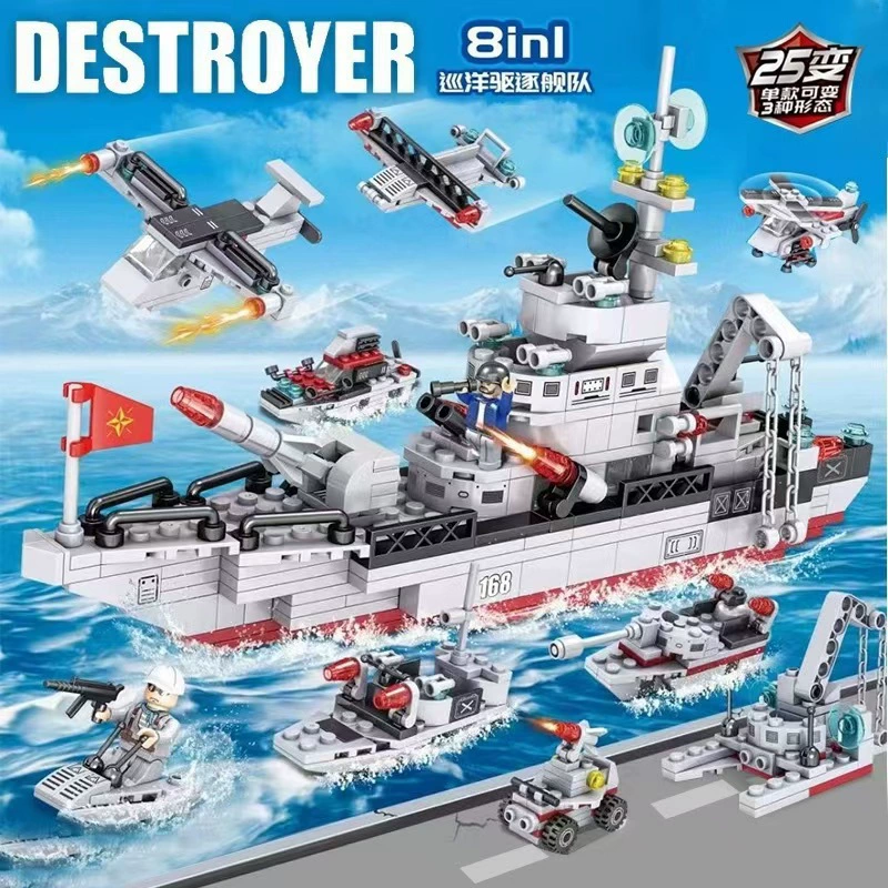 Chinese aerospace constructor, airplane, rocket for boys, toy