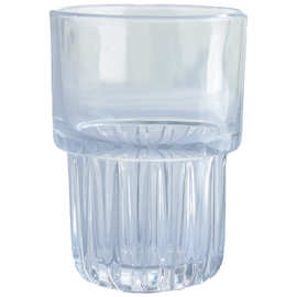 白屿 冰拿铁杯350ml玻璃杯ins风拉花冷萃咖啡杯透明杯子啤酒杯