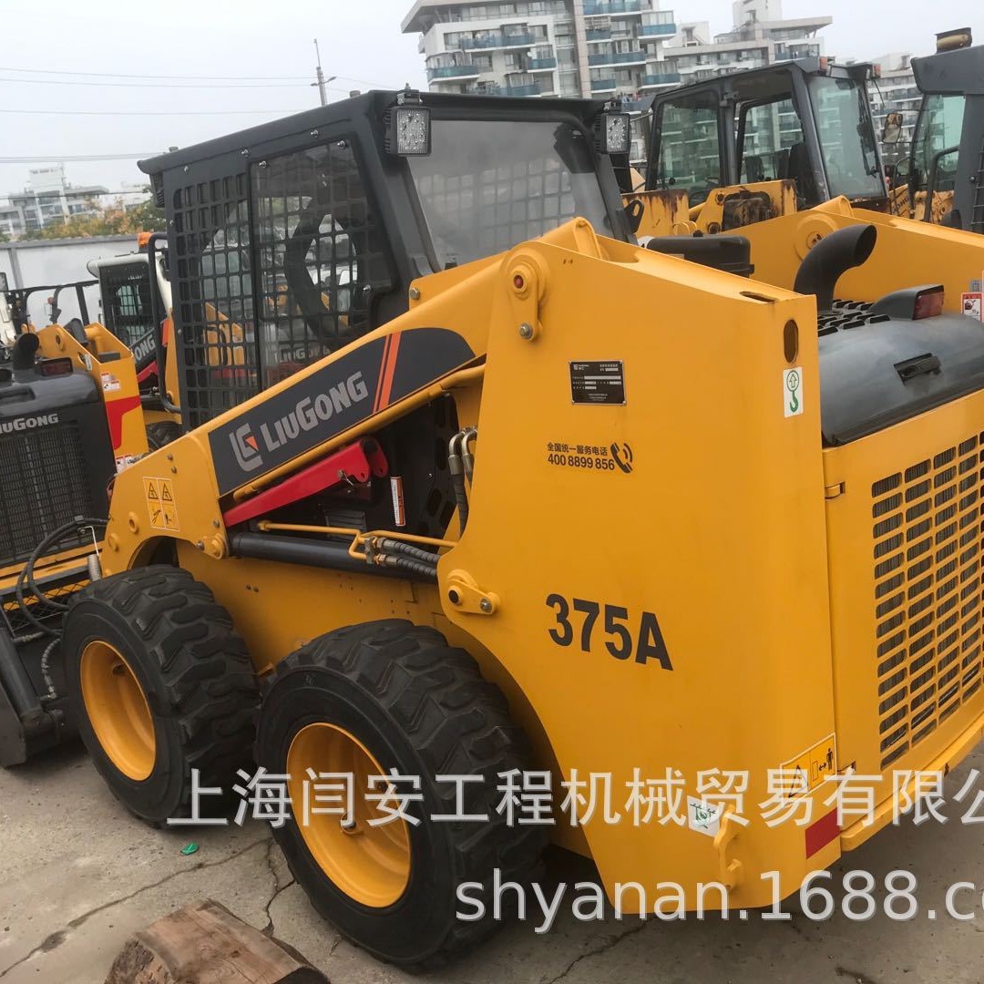 出售柳工375A滑移装载机 迷你山猫S185.S300滑移装载机待售