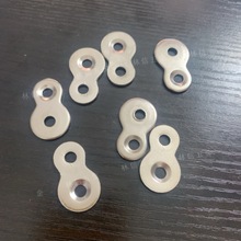 铁  五金片8字连接铁片冲压五金铁片紧固配件8字铁片厂家直发