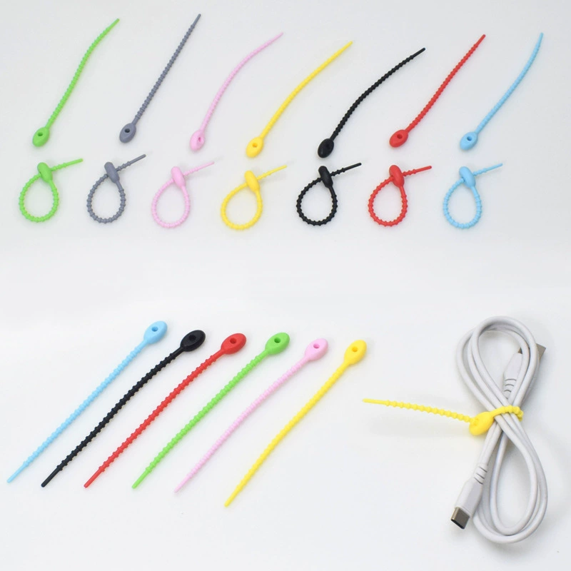 Sops-образная самофиксирующаяся мягкая резиновая стяжка можно использовать повторно