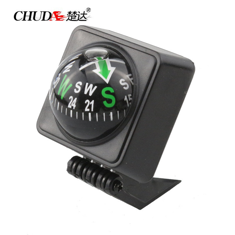 楚达户外车指北针 折叠车载指南球英文广告送礼促销 LC450现货