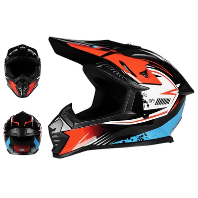 Foreign Trade Exclusive Full-Face Helmets for – Motosiklet kaskı (dəbilqə) - 601-dazzling-red-s53-54
