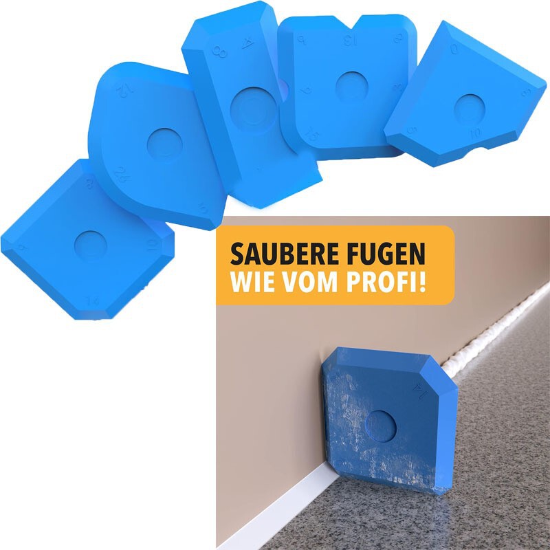Cross-Border Hot-Selling Five-Piece Caulking Set, Sealant Scraper, Tile Gap Repair Scraper, Specialized for Kitchen and Bathroom