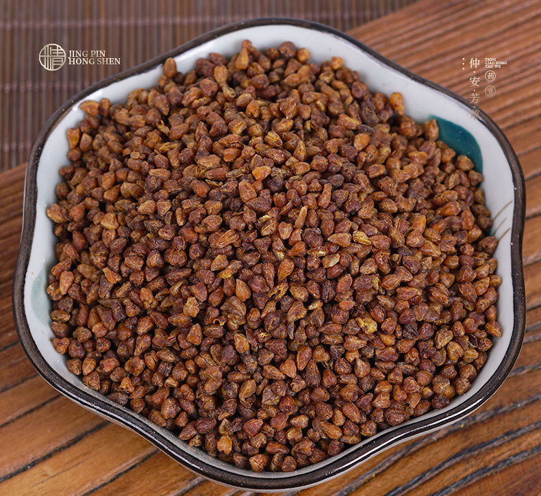 Black Tartary Buckwheat Tea (Fagopyrum tataricum) — Roasted Herbal Tea, 500g Jar quality and texture