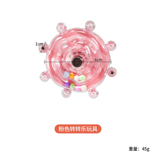 Pink spinner toy