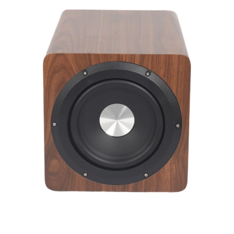 Subwoofer activo de 6.5 pulgadas con altavoz de bajos independiente, se puede conectar a cualquier sistema de altavoces activos.