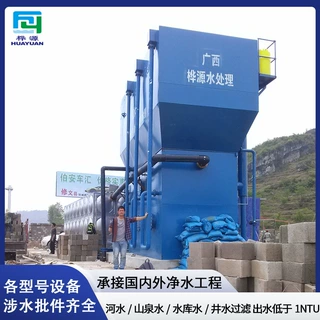 淀粉厂水处理设备 山泉水水库水河水净化过滤设备市政自来水过滤