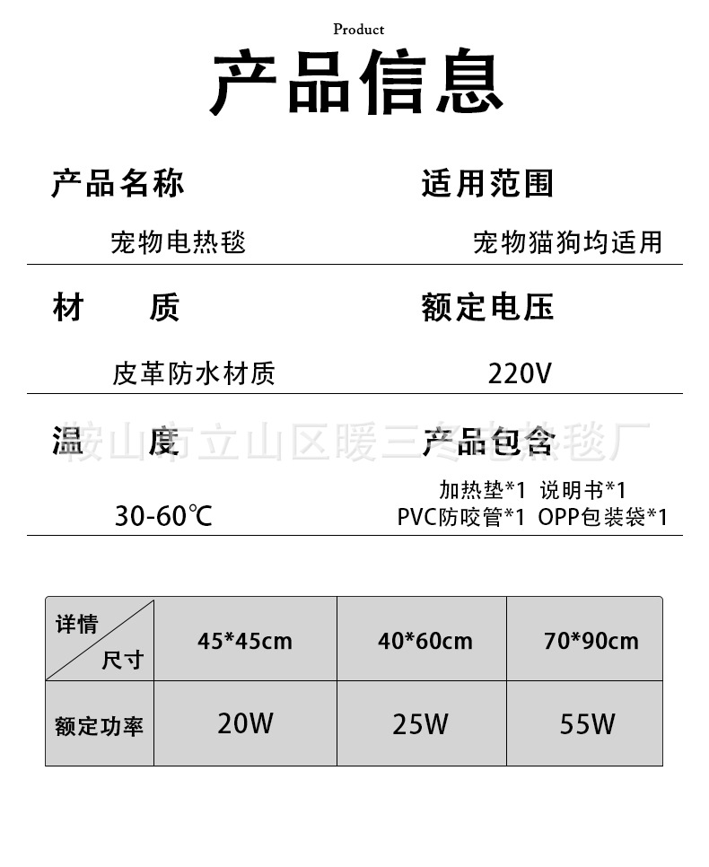 国内产品信息详情1