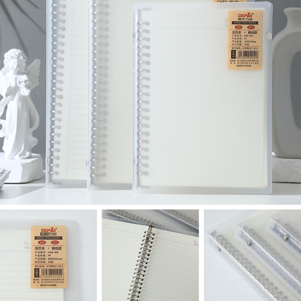 Cuaderno de notas de papel de papel de