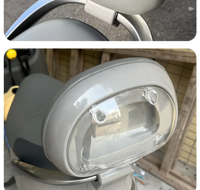 Suitable for Ninebot Q Series Transparent Backrests Q30Q80Q90 Electric Vehicle Rear Seat Modification for Stable and Comfortable Passenger Riding