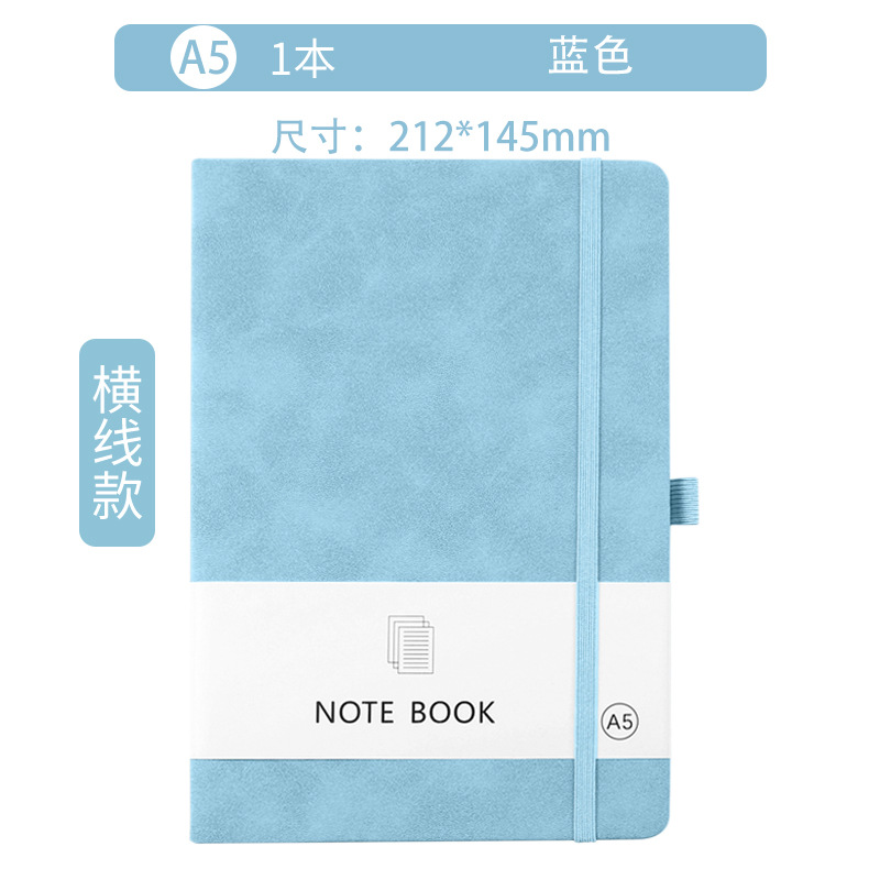 A7 correa mini bolsillo cuaderno de cuaderno de escritorio de negocios A5 cuaderno de escritorio de papelería del estudiante image 19