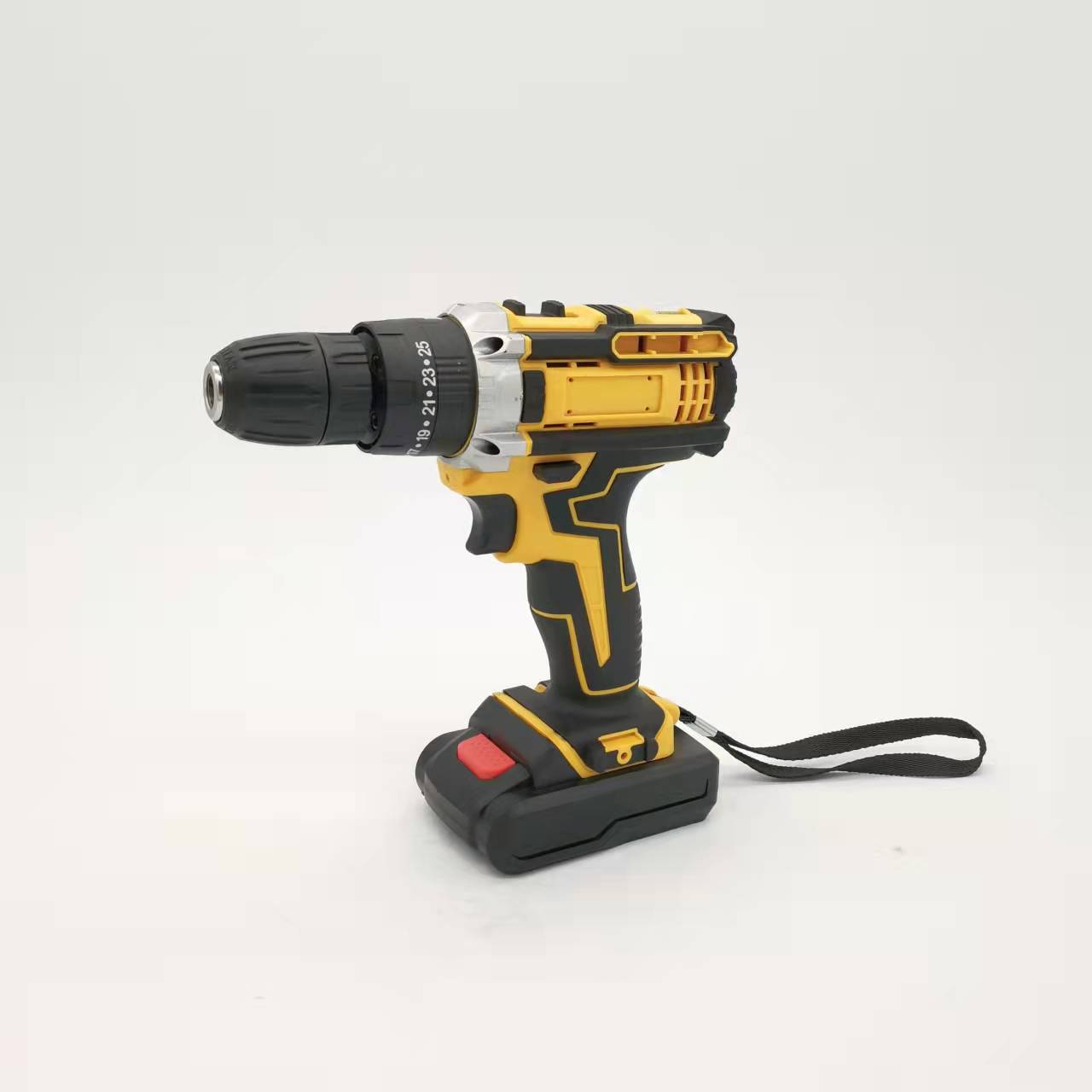 Taladro eléctrico de litio multifunción de impacto de comercio exterior, taladro manual recargable, taladro de pistola, destornillador eléctrico doméstico