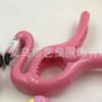 Lindo animal serie Toalla de playa a prueba de viento clip sol silla toalla clip de secado a prueba de viento clip de ropa de plástico clip