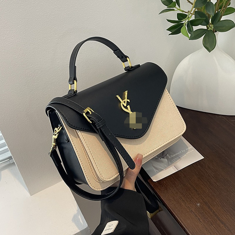 跨境bags2025新款时尚高级感斜挎单肩包百搭通勤法棍手提腋下女包|undefined