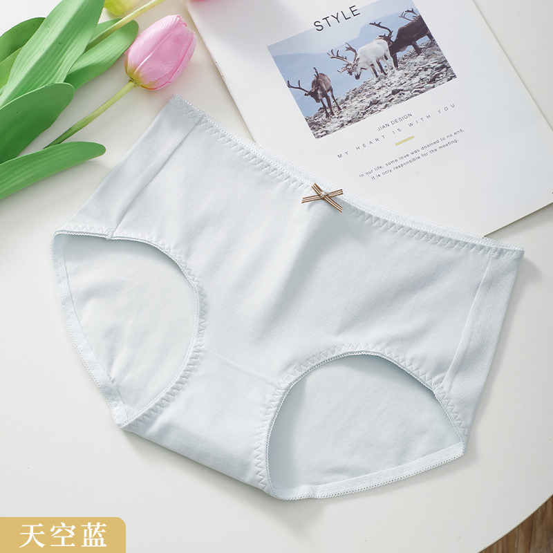 Venta caliente de la manera del verano lindo japonés 40 algodón Niñas estudiante ropa interior las mujeres al por mayor