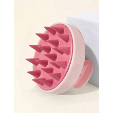 Q 73932 Silicone Scalp Massage Brush �轺ϴͷ��Ħˢ�羳