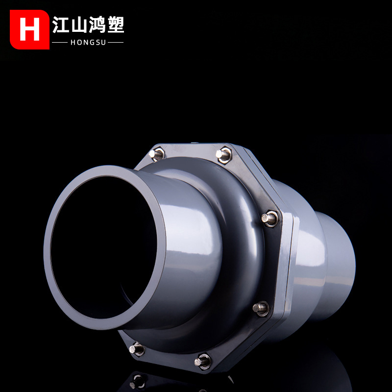 Válvula de retención de PVC 20 25 32 40 50 63 accesorios de tubería de agua válvula de retención