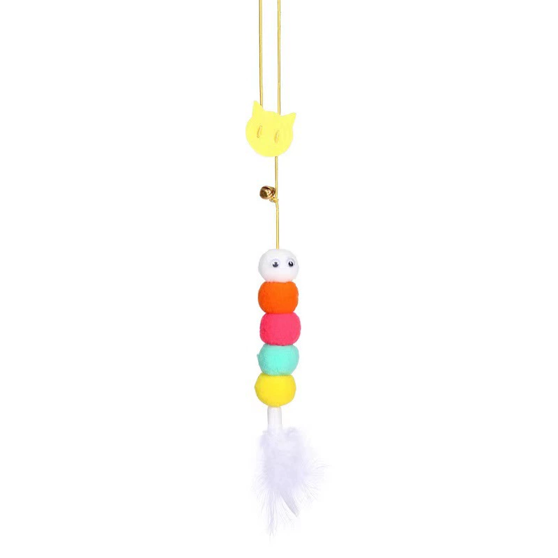 Toy, elastic swings, small bell, getting rid of boredom, cat