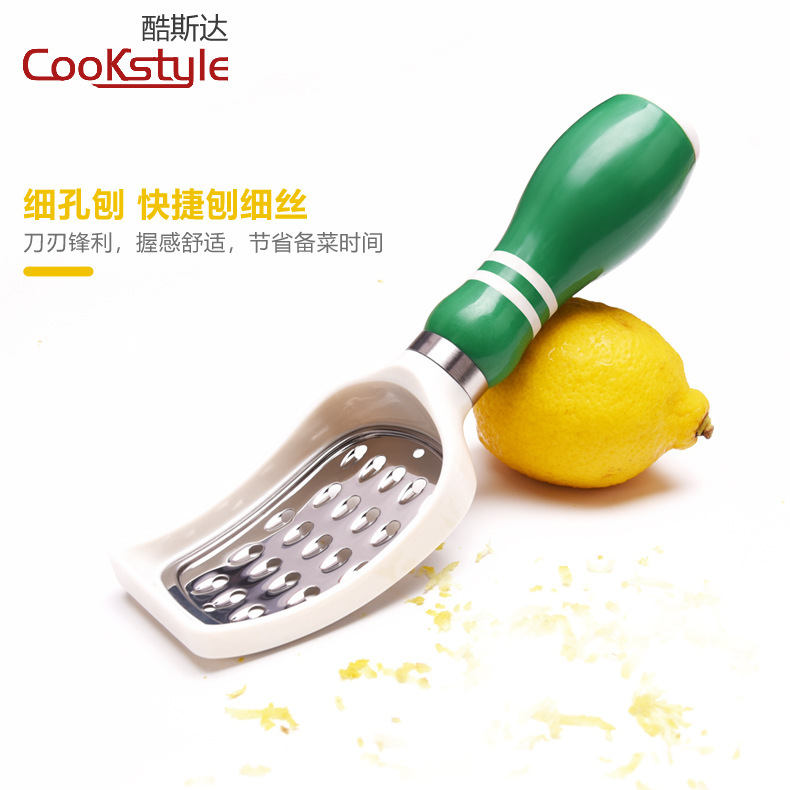 Herramientas de cocina 8-pieza de acero inoxidable melón Planer helado cuchara pelador abridor de botellas cuchillo de pizza multifuncional hogar