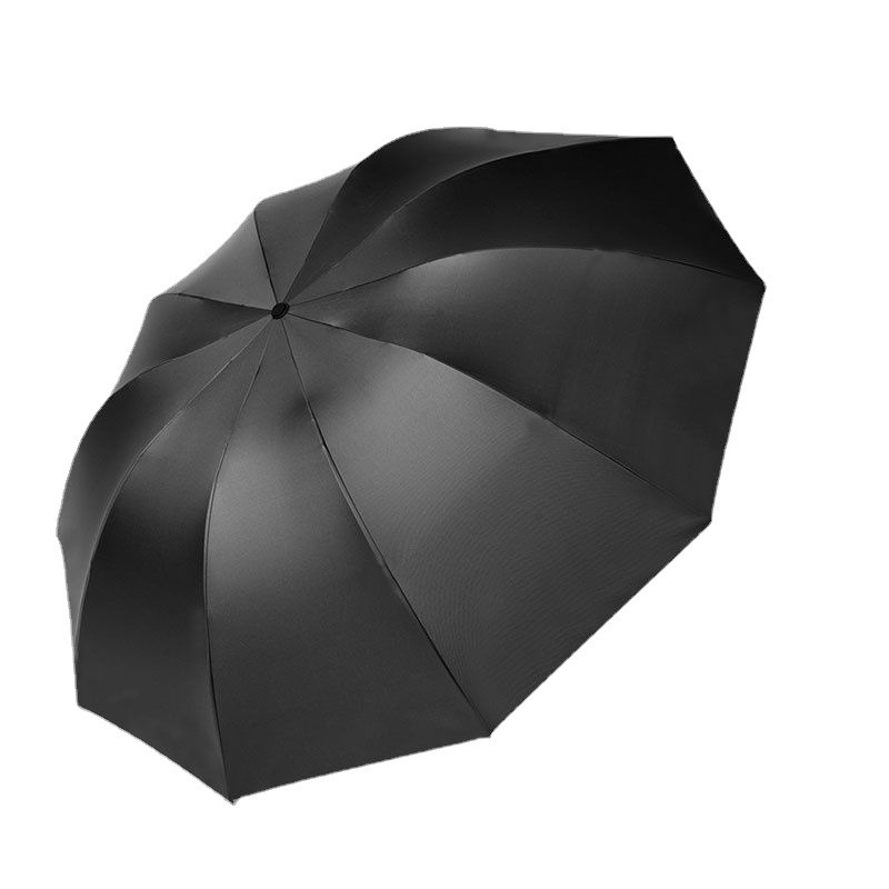特大号雨伞男女超大号双人三人折叠伞晴雨两用黑胶防晒遮阳大阳伞|undefined