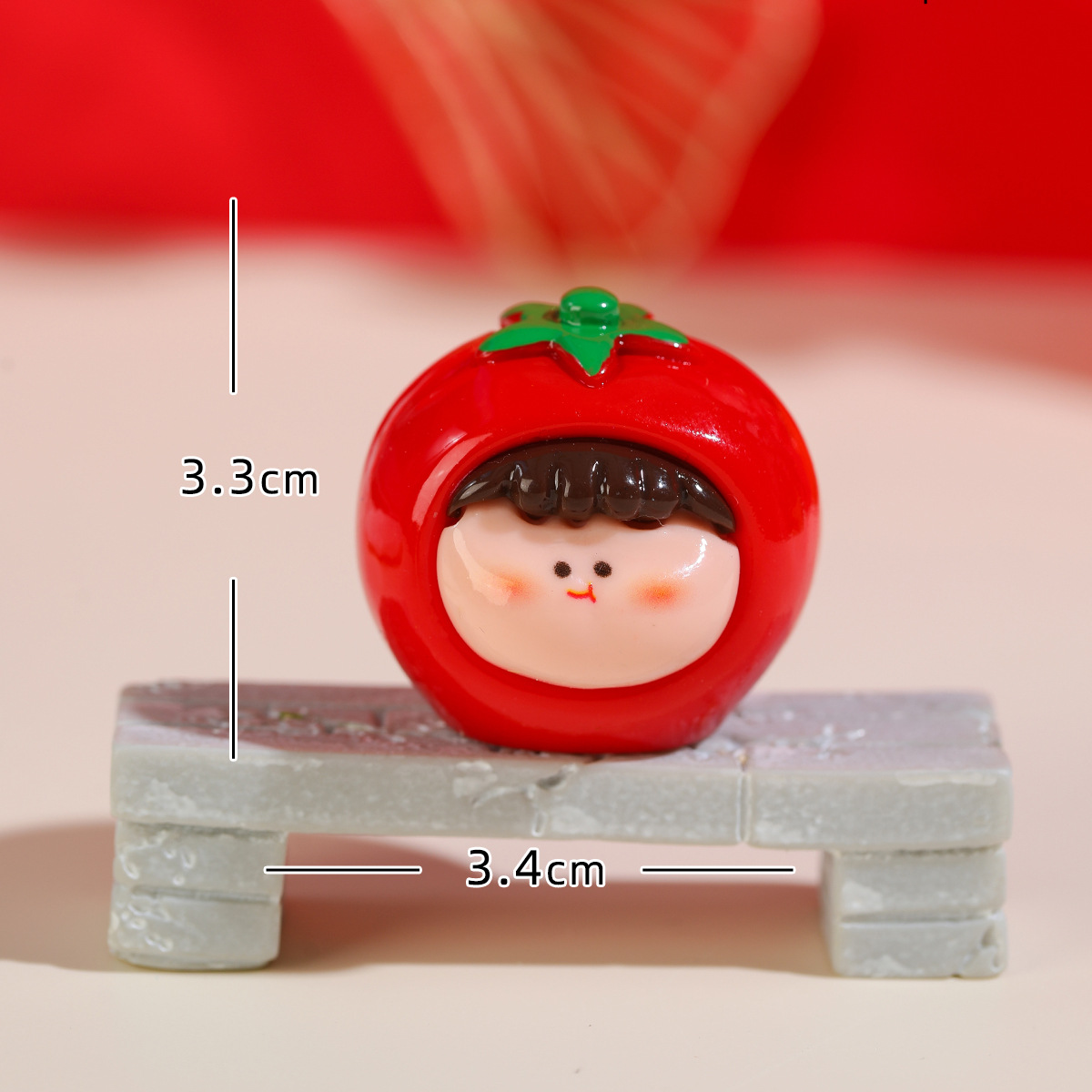 단색 과일 리시 토마토