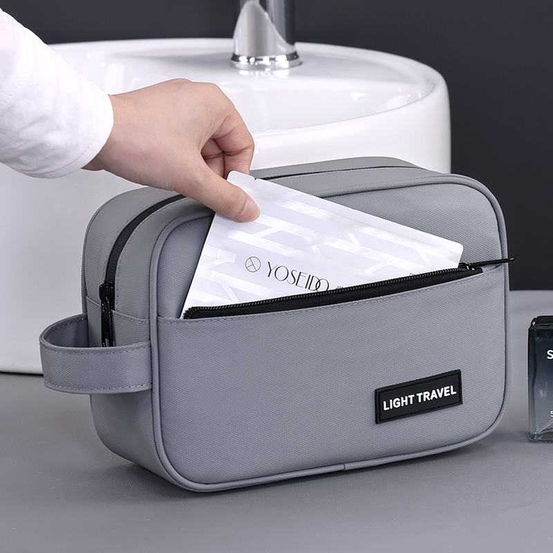 Bolsa de lavado de viaje para hombres 2025 nuevo juego de artículos de tocador de viaje para viajes de negocios bolsa de almacenamiento de lavado de maquillaje portátil