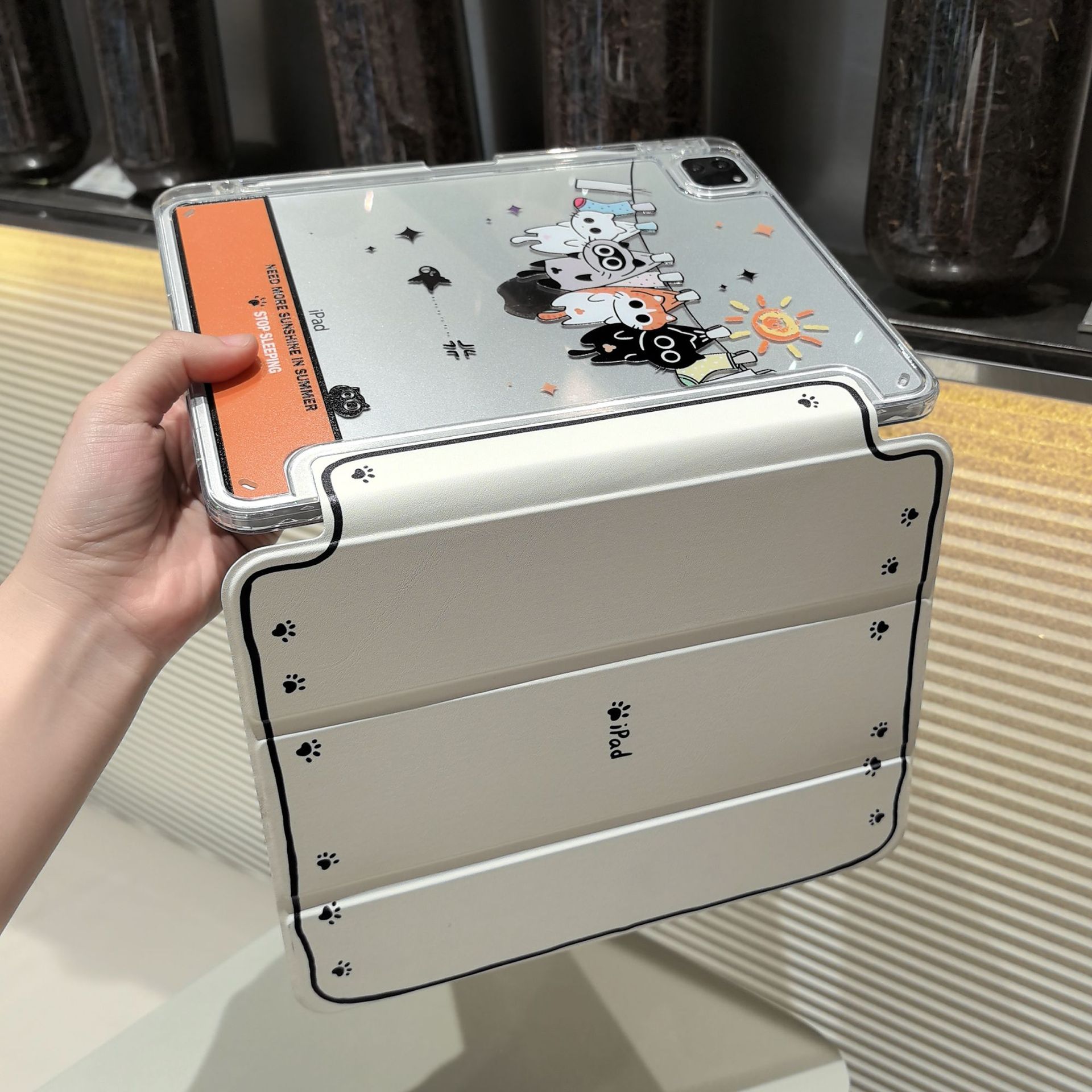 Cartoon Protective Case Suitable for Ipad11 with Pen Slot 10 Acrylic Anti-Bend 10.2 Shell Pro 70% off Tablet Shell 9