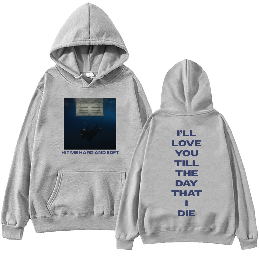 Billie Hit Me Hard and Soft 2024 Tour Hoodie Harajuku Hip H