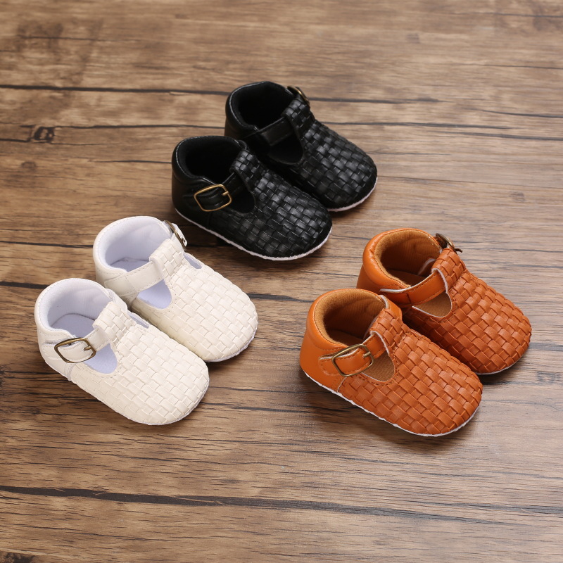 Kid's Basic Solid Color Round Toe Toddler Shoes display picture 1