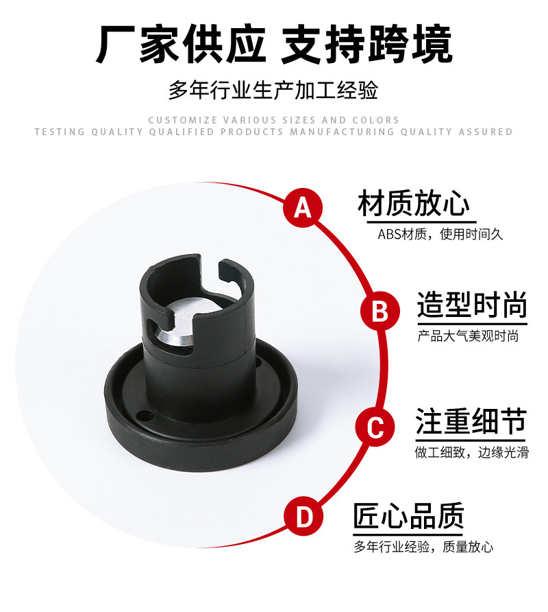 Cross-Border Hot-Selling Fuel Tank Cap, Cross-Border Nylon Material Oxidation Process Sealing Cap, Detachable Universal Sealing for Emergency Use