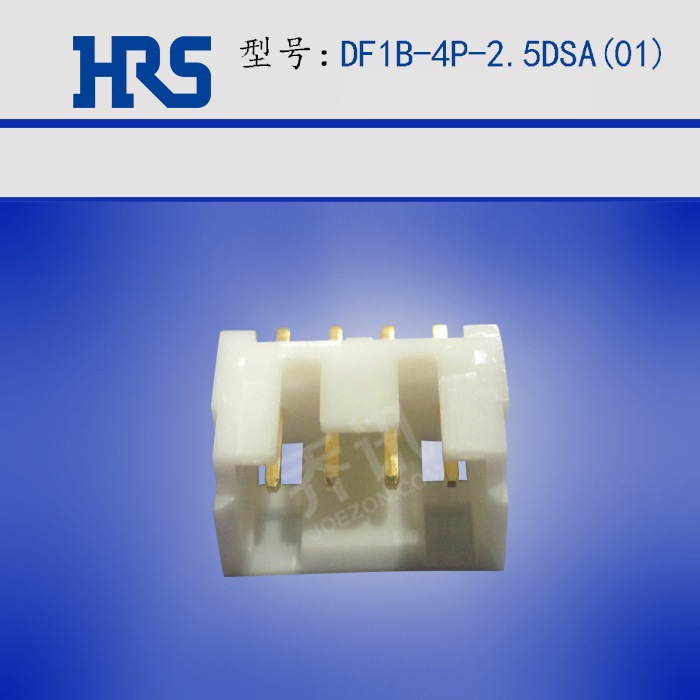 HRS������DF1B-4P-2.5DSA(01) 2.5���4pin�ƽ����� HIROSE������